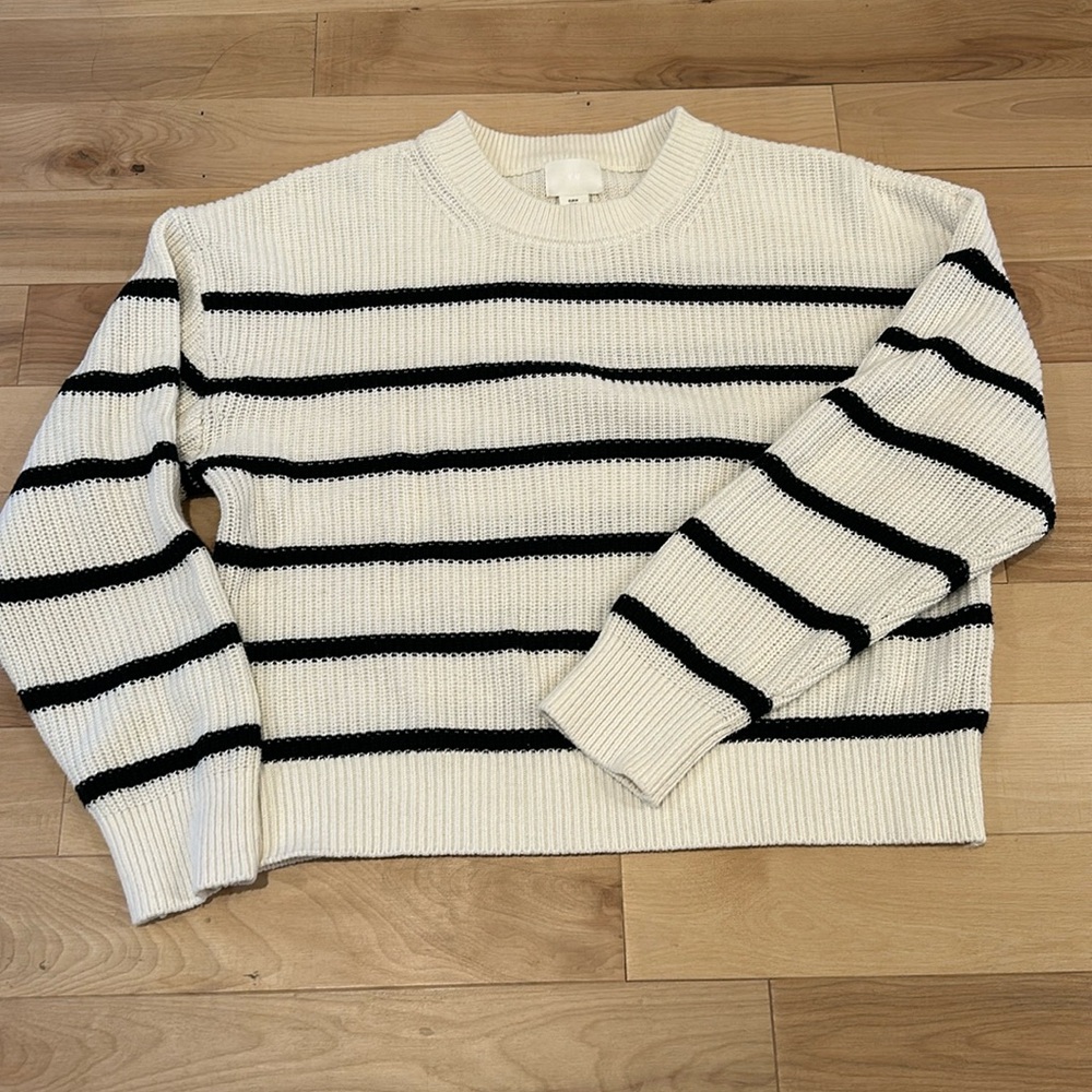 H&M stripe sweater